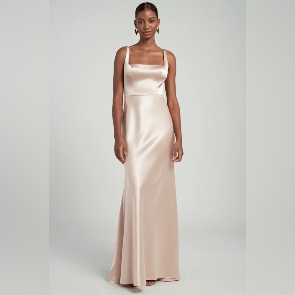 Jenny Yoo Ariana Dress - Pale Gold